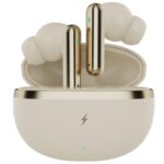 Fire-Boltt Newly Launched Aero Luxe TWS Earbuds with Custom EQ, Bluetooth 5.4 Wireless Earphones, 70H Playtime, Fast Charging Case, 50ms Low-Latency Gaming & Touch Controls Sandstone Beige - Image 2
