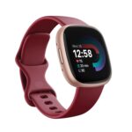 Fitbit Versa 4 Fitness Watch (Beet Juice/Copper Rose Aluminium) with 6-Month Premium Membership - Image 2