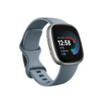 Fitbit Versa 4 Fitness Watch (Waterfall Blue/Platinum Aluminium) with 6-Month Premium Membership - Image 2