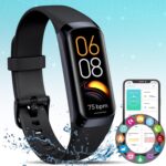 Fitness Activity Tracker for Men Women,Smart Watch with Blood Pressure Monitor Heart Rate Sleep Monitor IP67 Waterproof Pedometer Step Counter Calorie Tracker Health Watch for Android iOS Phones - Image 2