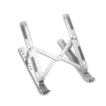 Foldable Aluminum Laptop Stand Adjustable Laptop Holder for Desk Portable Notebook Stand Compatible with Laptop Tablet Cooling Stand.(Multicolor |Pack of 1) - Image 2