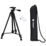 Fotopro DIGI-9300 5ft Tripod Stand for Cameras and Camcorders Aluminium Black Payload 4Kg with Mobile Holder - Image 2