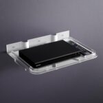GLOXY ABS Unbreakable Multi-Purpose TV Set Top Box Stand with Remote Holder Wall Mount Shelf DTH Stand for WiFi Router Stand All Type of Set Top Box - Image 2