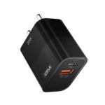 GM G+ 20W Dual Port Type C & A Mobile PD Charger | Fast Charging for Android, iPhone 16/15/14/13/12/11 Pro,Max, Samsung, One Plus (Black) - Image 2