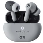 GOBOULT K40 True Wireless in Ear Earbuds with 48H Playtime, Clear Calling 4 Mics, 45ms Low Latency Gaming, 13mm Bass Drivers, Type-C Fast Charging, Bluetooth 5.3 Ear Buds (Ivory White) - Image 2