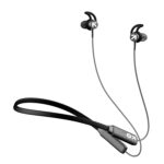 GOBOULT Newly Launched EQCharge Bluetooth Earphones with 32H Playtime, Zen ENC Mic, Dual Device Connectivity, Type C Fast Charging, 14.2mm Bass Driver, Made in India (Jet Black) - Image 2