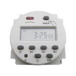 Gadget Hero's 24V-220V LCD Digital Weekly Programmable Power Timer. Time Relay Switch. - Image 2