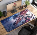 Gadgets WRAP Extra Large Desk Mat Mouse Pad 18 x 36 Inch, Anti-Slip, Spill-Resistant, Ideal for Home, Office, Gaming Setups - Wuthering Waves - Image 2
