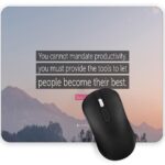 Gadgets WRAP Gaming Mouse Pad 7.5 x 9 Inch, Anti-Slip, Spill-Resistant, Ideal for Home, Office, Gaming Setups - Mandate Productivity 1 - Image 2