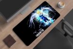 Gadgets WRAP Large 11x23inch Mouse Pad Desk Mat Anti-Slip Base Spill-Resistant for Laptop, MacBook, Gaming Computer - Vegeta (2) - Image 2