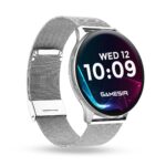 GameSir Active 5 Smart Watch AMOLED Display 1.3" Screen, 360 * 360 Resolution, IP68 Waterproof with Multiple Watch Faces Bluetooth Calling Round Dial Smartwatch for Men & Women (Millanese Silver) - Image 2