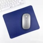 Gaming Mouse Pad with Anti-Fray Stitching, Waterproof Smooth Surface & Non-Slip Rubber Base | Stitched Edge Mouse Mat for Laptop & PC (Dark Blue) - Image 2