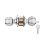 Godrej Cylindrical Lock | with 3 Keys | Classic Range | for Bedroom Door, Internal Wooden Door | 6cm (60mm) Backset | Suitable for Left/Right Handed & Inside/Outside Opening | 5 Years Warranty - Image 2