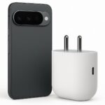 Google 45W Type C Rapid PPS Charging Adapter for Original Google Pixel 10 (Pro/Pro XL/Fold) 9a/9 Pro/9 Pro XL/8a/8/7/6 & Laptop, Tablet, Chromebook & More | 30W Quick Charging USB-C Adaptor - White - Image 2