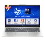 HP 14, Intel Core Ultra 5 125H (16GB DDR5, 512GB SSD), Micro-Edge, Anti-Glare, FHD, 14''/35.6cm, Win11, M365* Office24, Silver, 1.4kg, ep1150TU, FHD Camera, Backlit Laptop - Image 2