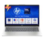 HP 14, Intel Core Ultra 7 155H (16GB DDR5, 512GB SSD), Micro-Edge, Anti-Glare, FHD, 14''/35.6cm, Win11, M365* Office24, Silver, 1.4kg, ep1151TU, FHD Camera, Backlit Laptop - Image 2