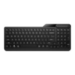 HP 460 Multi-Device Bluetooth Keyboard,Multi-OS,Slim Design(Full numpad),Upto 12 programmable Shortcut Keys, 2 AAA Batteries for 24 Months of Productivity,AES encrypted,3 Year Warranty(7N7B8AA) - Image 2