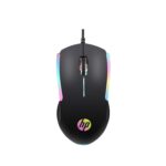 HP M160 USB Wired Gaming Optical Mouse with LED Backlight, 1000 DPI, 3 Buttons and Press Life Up to 3 Million Clicks, 1 Year Warranty (843W8AA, Black) - Image 2
