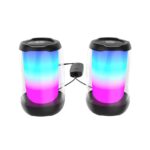 HP Multimedia Speaker DHS-5100, High Power Speaker with Pure and Pleasant Sound Quality; RGB Light Effect; USB Powered; Bluetooth® 5 connectivity Support; Dual Speaker Design - Image 2