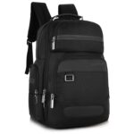 Half Moon Orion Business Backpack for Man 30L Heavy Duty Premium Laptop Backpack 1680D Polyester 15.6-inch Padded Laptop Bag Water/Scratch-resistant Multiple Pockets with 1 Year Warranty - Image 2