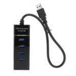 High Speed 4 Port USB HUB 3.0 Portable Mini Hub - for Desktop, Tablet, PC, Laptop, Pendrive, Mouse, Keyboards, Camera, Mobile, TV, Cameras, iPods and iPhones, Card Readers, Speakers - Image 2