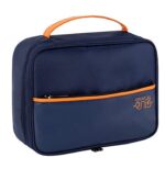 House of Quirk Polyester Electronics Travel Organizer, Single Layer Cable Organizer Bag Watreproof Electronics Accessories Storage Bag For Cord, Charger, Phone, Power Bank, Hard Drive (Dark Blue) - Image 2