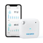 INKBIRD WiFi Thermometer Hygrometer Monitor, Smart Temperature Humidity Sensor IBS-TH3 with App Notification Alert, 1 Year Data Storage Export, Remote Monitor for Greenhouse Wine Cellar Baby Room - Image 2