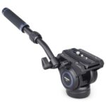Innorel Video Camera Tripod Fluid Head- F60,Professional Drag Pan Panoramic Fluid Head With 1 4" And 3 8" Screws Sliding Plate For Dslr Cameras,Camcorders, Telescope，Monopod,Max Load 22Lbs - Image 2