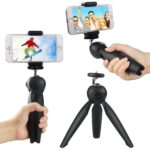 Insta-360 All in one Invisible Tripod Selfie Stick 2 in 1 Mini Ball Head with Universal Mobile Clip Holder Compact Lightweight Compatible with All Insta360,Phones, Action Camera Fill Lights & DSLR - Image 2