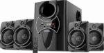 Intex 2650 Pro Auxiliary, Bluetooth Deep Bass Home Theater with Subwoofer 4.1 Channel with 70W Premium Signature Sound, Multiple Connectivity Modes, Master Remote and Sleek Finish (Black) - Image 2