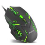 Intex Nova Gaming Wired Mouse | 4 DPI Shift with Max 3200 DPI | RGB Light | 1 Million Button & Smooth Scrolling | 1.4m Plug & Play Cable | Ergonomic Mouse for Win/iOS/Android (Black) - Image 2