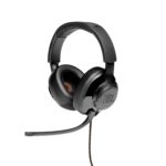 JBL Quantum Wired Over Ear Headphones with Mic (Black) - Image 2