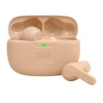 JBL Vibe Beam in-Ear WirelessEarbuds (TWS) with Mic,App for Customized ExtraBass Eq,32Hours Battery&Quick Charge,Ip54 Water&Dust Resistance,AmbientAware&Talk-Thru,Google Fastpair,Touch Control(Beige) - Image 2