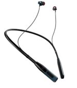 JGD Boom J4 Bluetooth Earphones with 13mm Drivers, Rich Music Experience, 20 Hours Playtime, Type C Fast Charging, Neckband Earphones with Magnetic earpiece,Voice Assistant and Mic (Blue) - Image 2