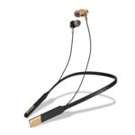 JGD Boom Z1 Bluetooth 5.3 Neckband with Up to 25 Hours Playtime and Hi-Fi Stereo Sound in Ear Neckband, Magnetic earpiece,Voice Assistant with Mic (Golden) - Image 2