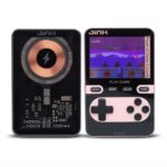 JINX Alpha Pro Wireless Magnetic Powerbank with Retro Video Game|Classic Built-in Retro Games with Powerbank|8000mAh 15W Magsafe Compatible Power Bank Fast Charging for iPhone, Android (Pink) - Image 2