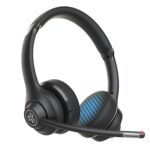 JLab Go Work Wireless On Ear Headsets with Microphone - 45+ Playtime PC Bluetooth Headset and Multipoint Connect to Laptop Computer and Mobile - Wired or Wireless Headphones with Microphone - Image 2