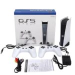 Jakhaniyahub GS5 Retro Gaming Console with 300 Built-in Classic Games, AV Output, Wired Controllers for TV, Family Entertainment System - Image 2