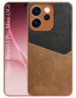 Jkobi Back Cover Case for Oppo Reno15 Pro Mini 5G | Oppo Reno 15 Pro Mini 5G (Dual PU Leather Stitch | Professional Minimalist | Soft and Flexible) - Image 2