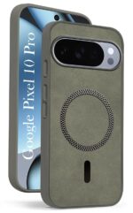 Jkobi Leather Finish Back Cover Case for Google Pixel 10 Pro (MagSafe Compatible Wireless Charging | Soft Touch | Camera Bump Protection) - Image 2