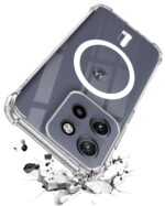 Jkobi Shockproof Crystal-Clear Back Cover for Motorola Moto Edge 50 Neo (Magsafe Wireless Support | Drop & Camera Protection | Hard Polycarbonate) - Image 2