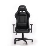 KATANA KT-03 | Multi-Functional Ergonomic Gaming & Office Chair | 3D Adjustable Armrests | Premium PU Leather Upholstery | Adjustable Neck & Lumbar Support Pillow (Full Black) - Image 2