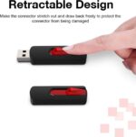 KOOTION 5 Pack Pendrive 64 GB USB Flash Drives 2.0, Storage Memory Sticks for PC/TV/PS5 - Image 2