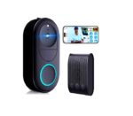 KRLZ 1080P Wireless Wi-Fi Doorbell Camera for Home Safety, Night Vision, 2-Way Audio, Cloud Storage, AI Human and Motion Detection, Live View, Battery Powered, Indoor Outdoor Surveillance - Image 2