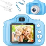 KRySt Kids Digital Camera Toy with 2-Inch Screen | 3.0MP Photo & HD Video Recording | USB Rechargeable Camera with 32GB Storage | Fun Camera Gift for Boys & Girls (Ages 3–12) (Blue) - Image 2