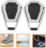 Kevim Compact Metal Laptop Stand – Silver, Foldable & Portable for Telework, Office, and Business Travel - Image 2