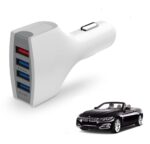 Kozdiko USB Car Fast Charger 4 Ports Multi Sockets 36W 4.1 Charger All Andriod & i-Os Smartphones for BMW 4 Series - Image 2
