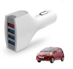 Kozdiko USB Car Fast Charger 4 Ports Multi Sockets 36W 4.1 Charger All Andriod & i-Os Smartphones for Hyundai Eon - Image 2