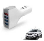 Kozdiko USB Car Fast Charger 4 Ports Multi Sockets 36W 4.1 Charger All Andriod & i-Os Smartphones for Renault Triber - Image 2