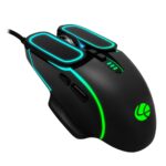 LAPCARE Champ Voyager 7200 DPI Optical Sensor Gaming USB Mouse with Dazzling RGB Light | Marco 7G Keys | 5M Clicks | ABS Material | Rubber Oil + Laser Carving (Lgm 201) - Image 2
